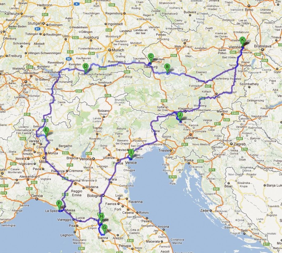 Planning A Route